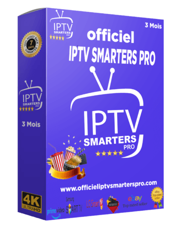 Activation application IPTV SMARTERS PRO  3/mois