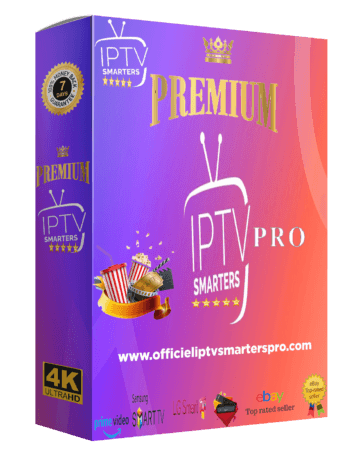 Activation application IPTV SMARTERS PRO 24/mois PREMIUM
