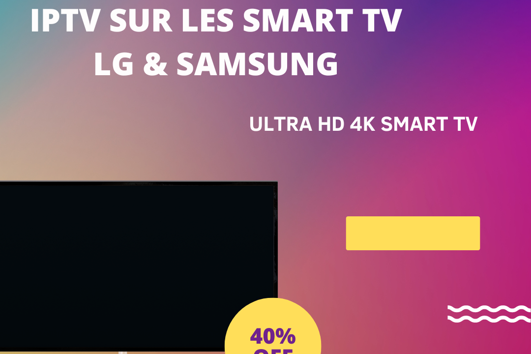 Quelle application pour IPTV sur les Smart TV LG & Samsung ? | IPTV SMARTERS PRO | Colourful Gradient Smart TV Promo Instagram Post Quelle application pour IPTV sur les Smart TV LG & Samsung ?